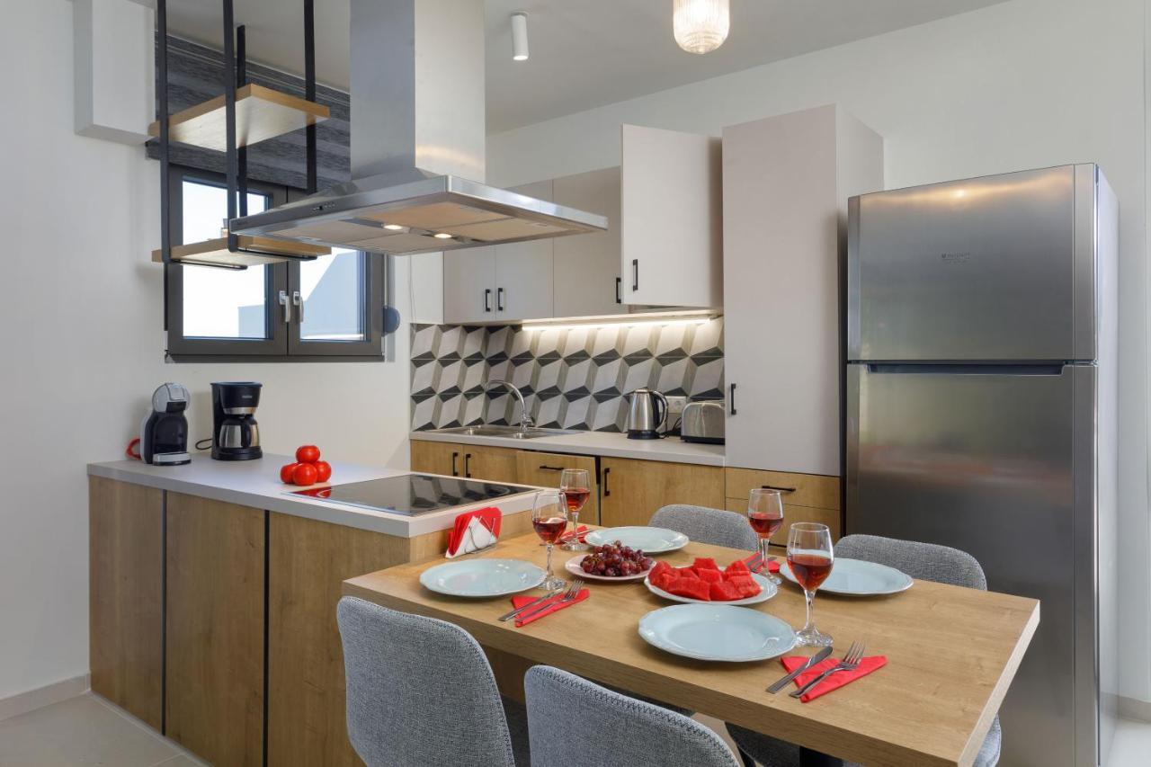 Apartment Tilio - New Apartment With Private Pool 1400M From The Beach Retimno Zewnętrze zdjęcie